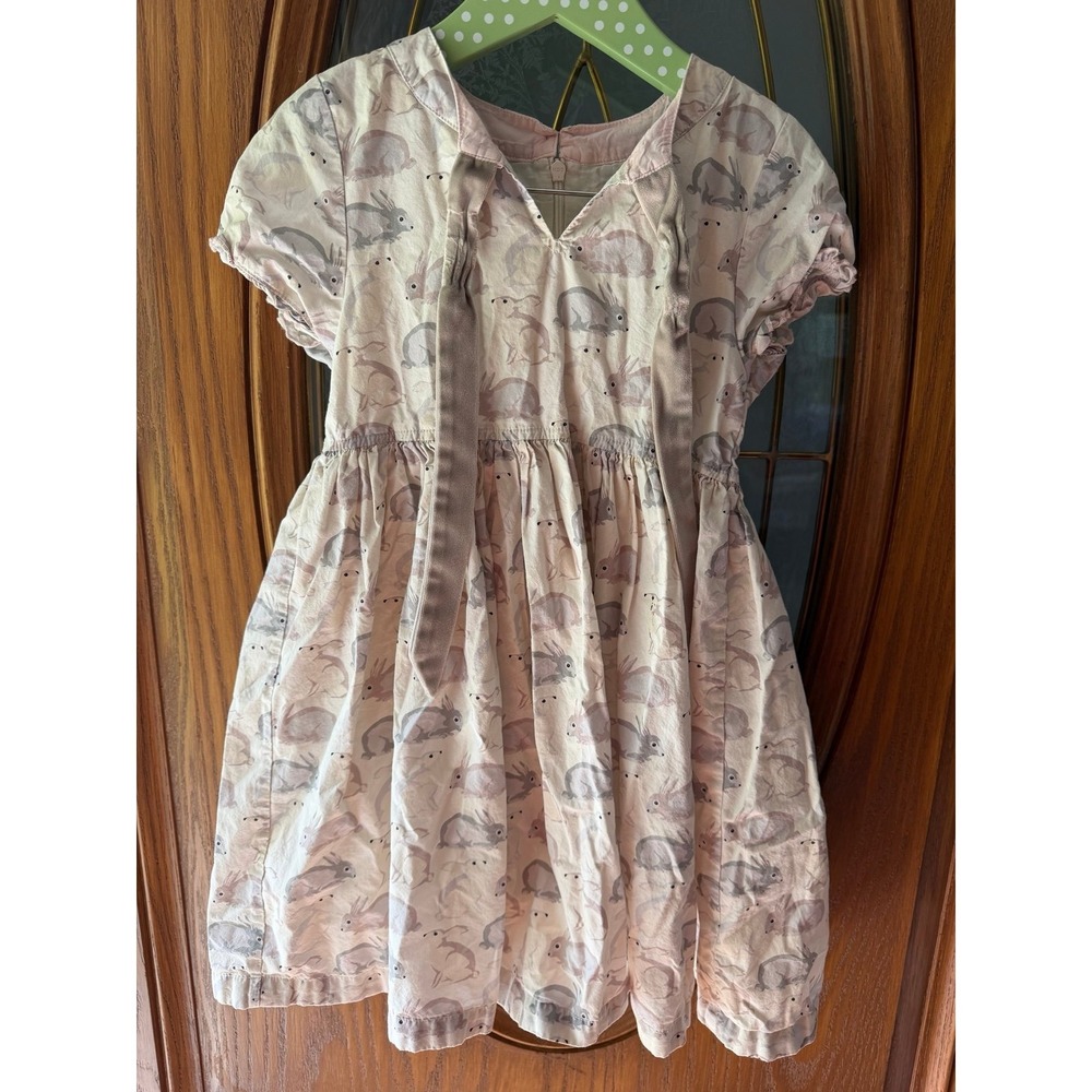 Pink Chicken Dress 7 Grey Bunny